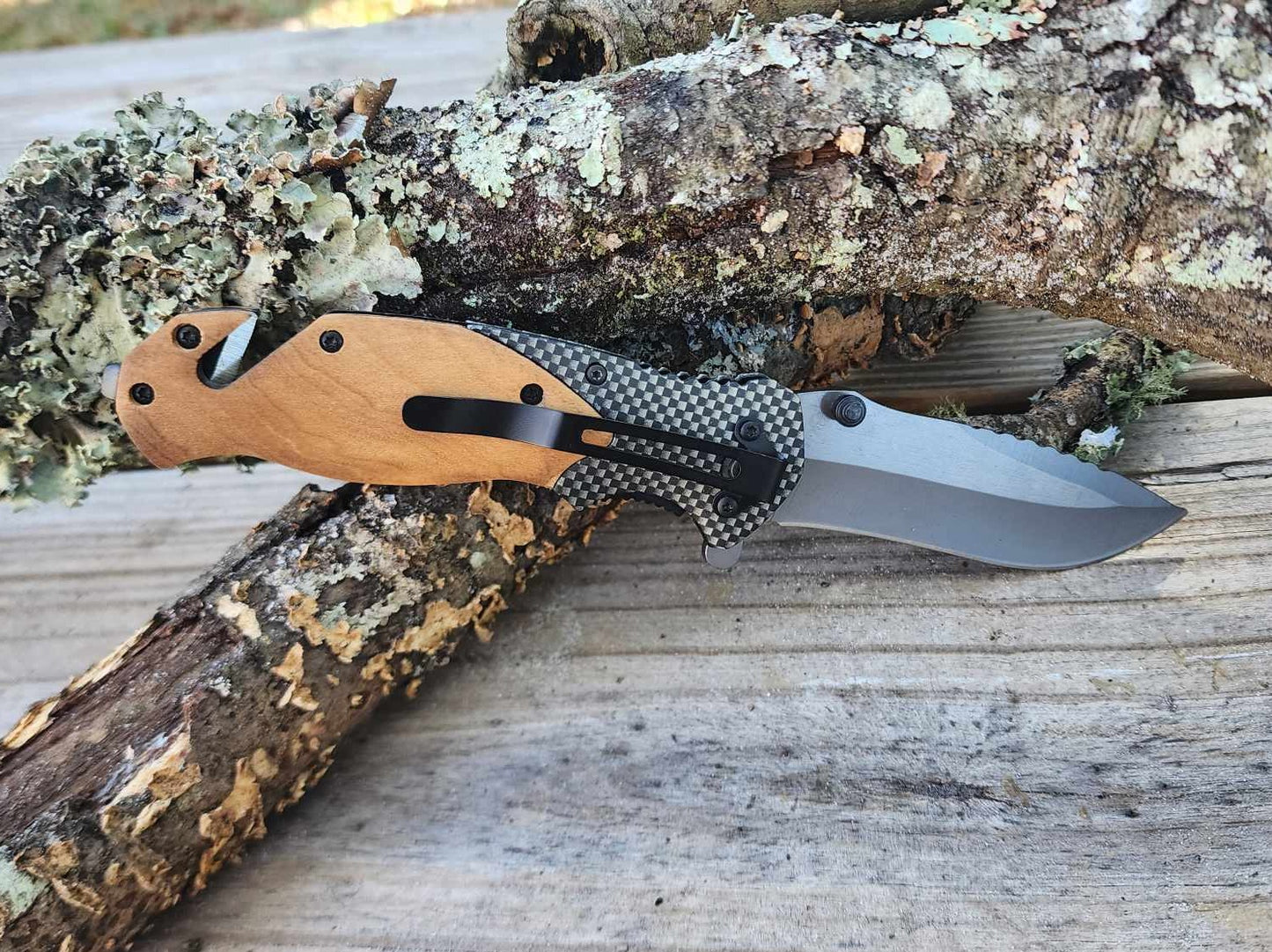 Hunting Knife- Carbon Fusion (Customizable)