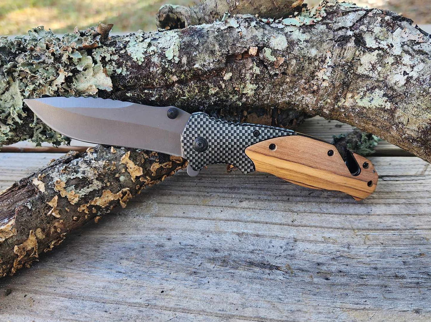 Hunting Knife- Carbon Fusion (Customizable)