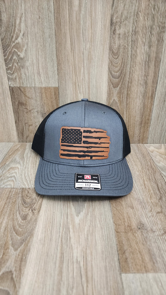 Hat- USA Flag Guns